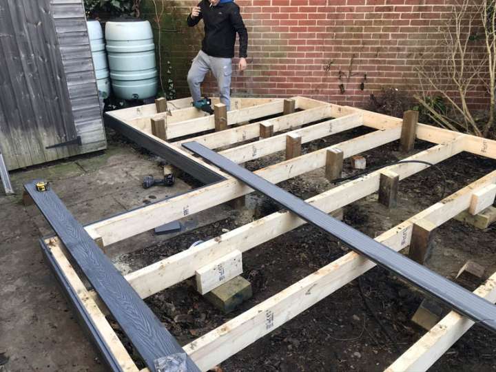 Early Decking Installation